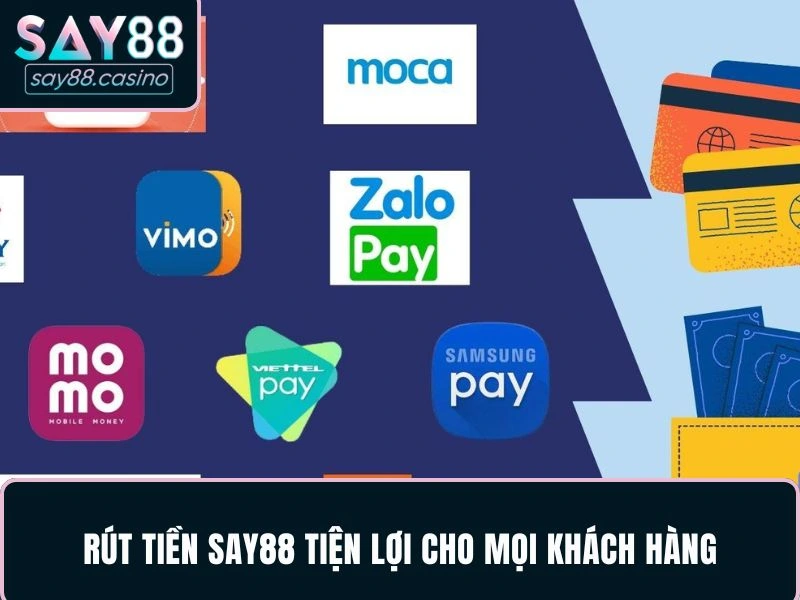 Rút Tiền SAY88 - Tận Hưởng Chiến Thắng Trong Tầm Tay Rút tiền SAY88 tiện lợi cho mọi khách hàng